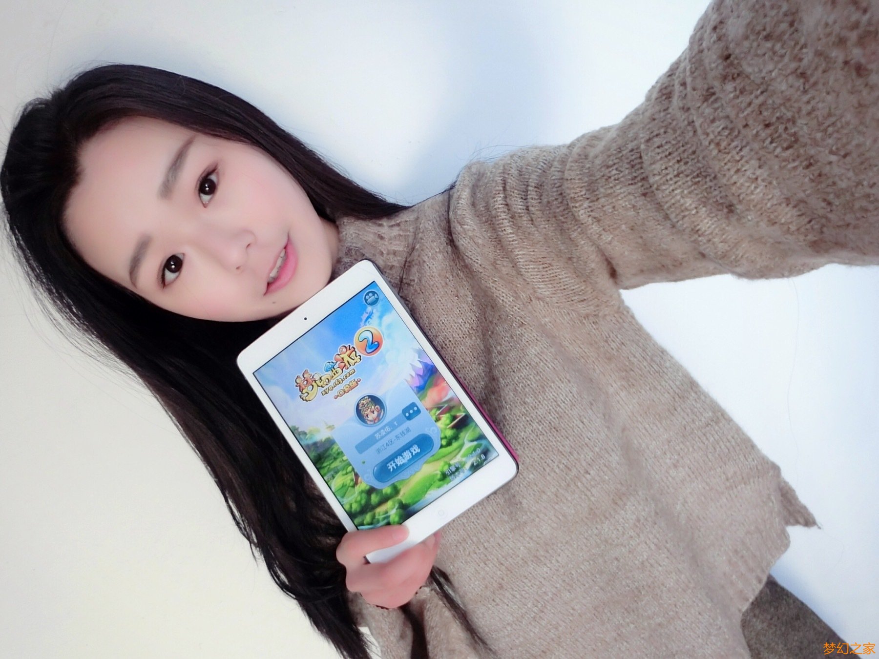 梦幻西游22漂亮美女游戏玩家