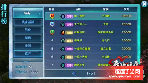 剑侠情缘更新前后装备排行榜对比分析
